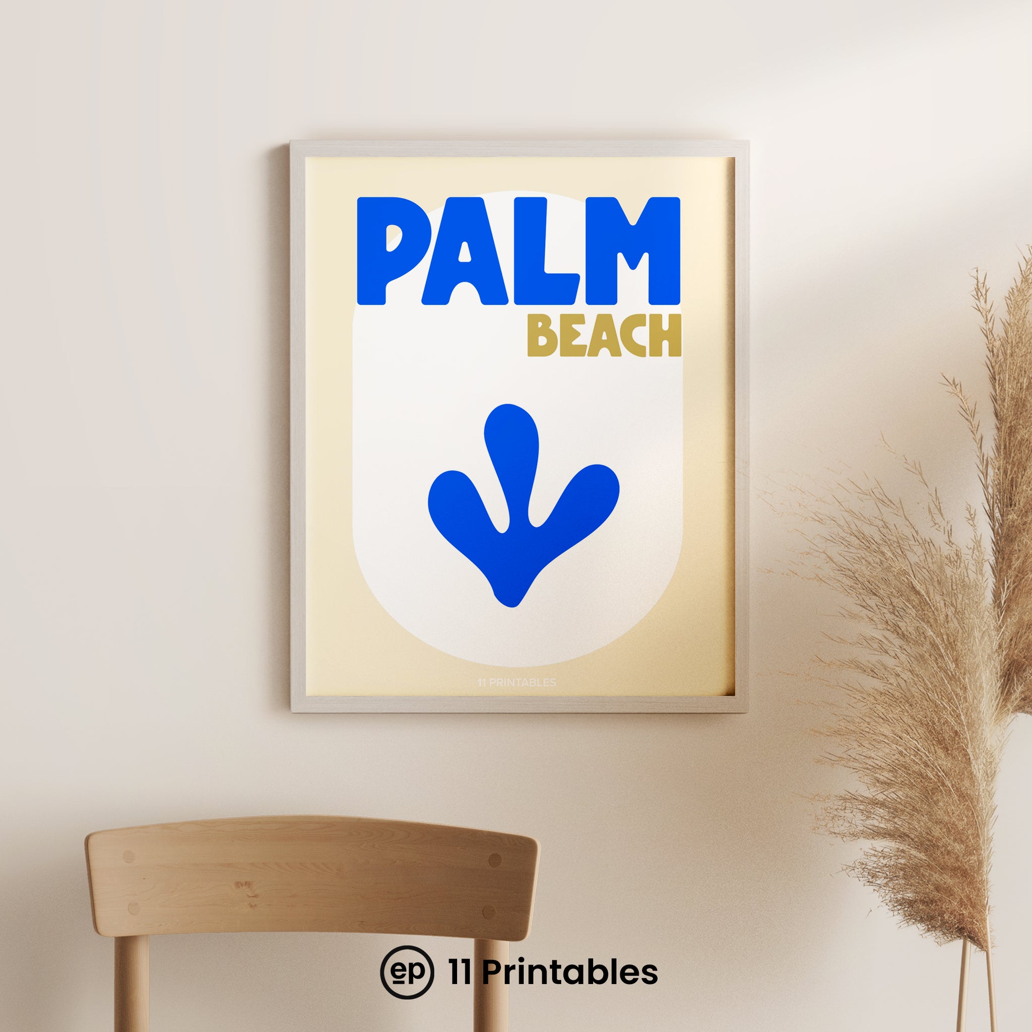 Palm Beach Beige Poster