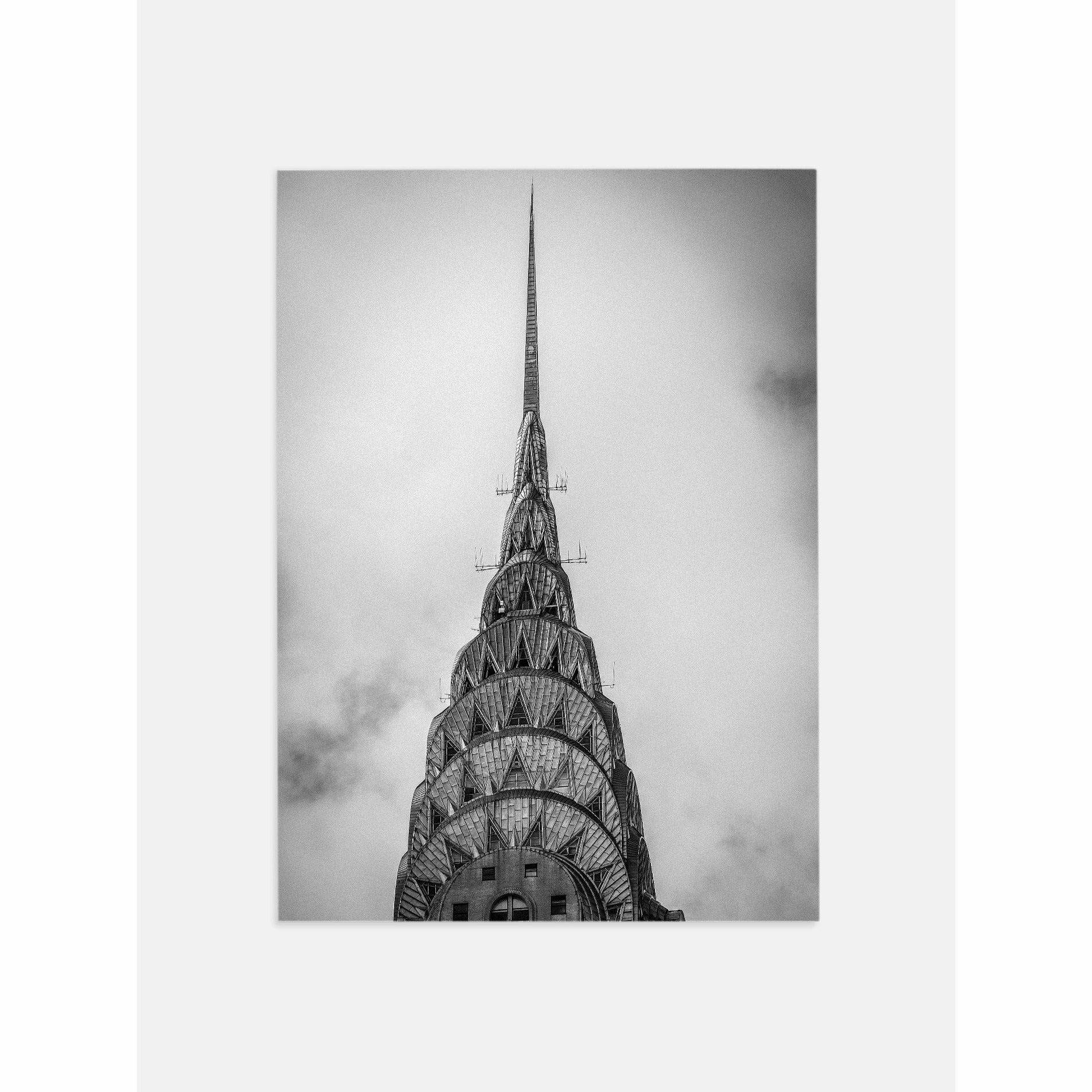Chrysler Building Black and White Art Decor