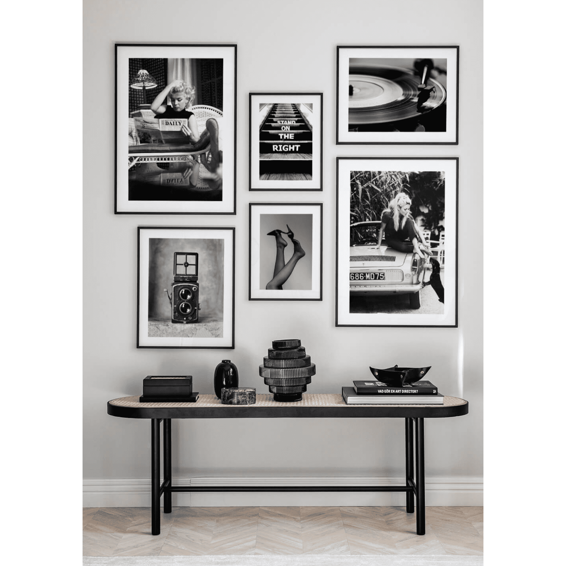 Black & White Gallery Wall | 11 Printables