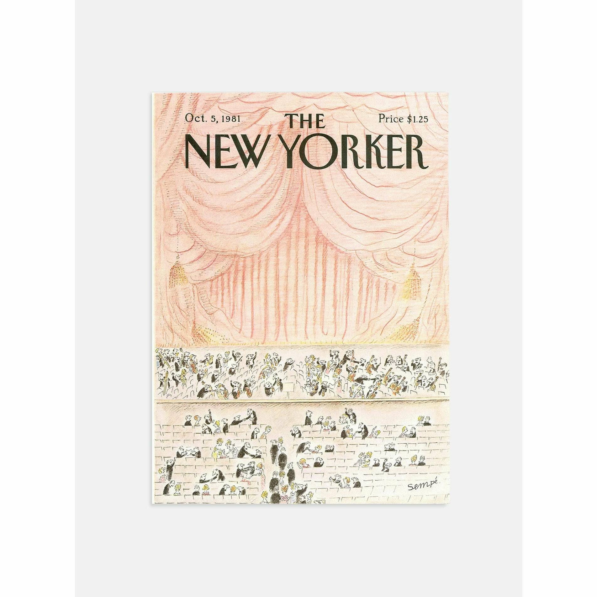 Set of 3 The New Yorker Magazine