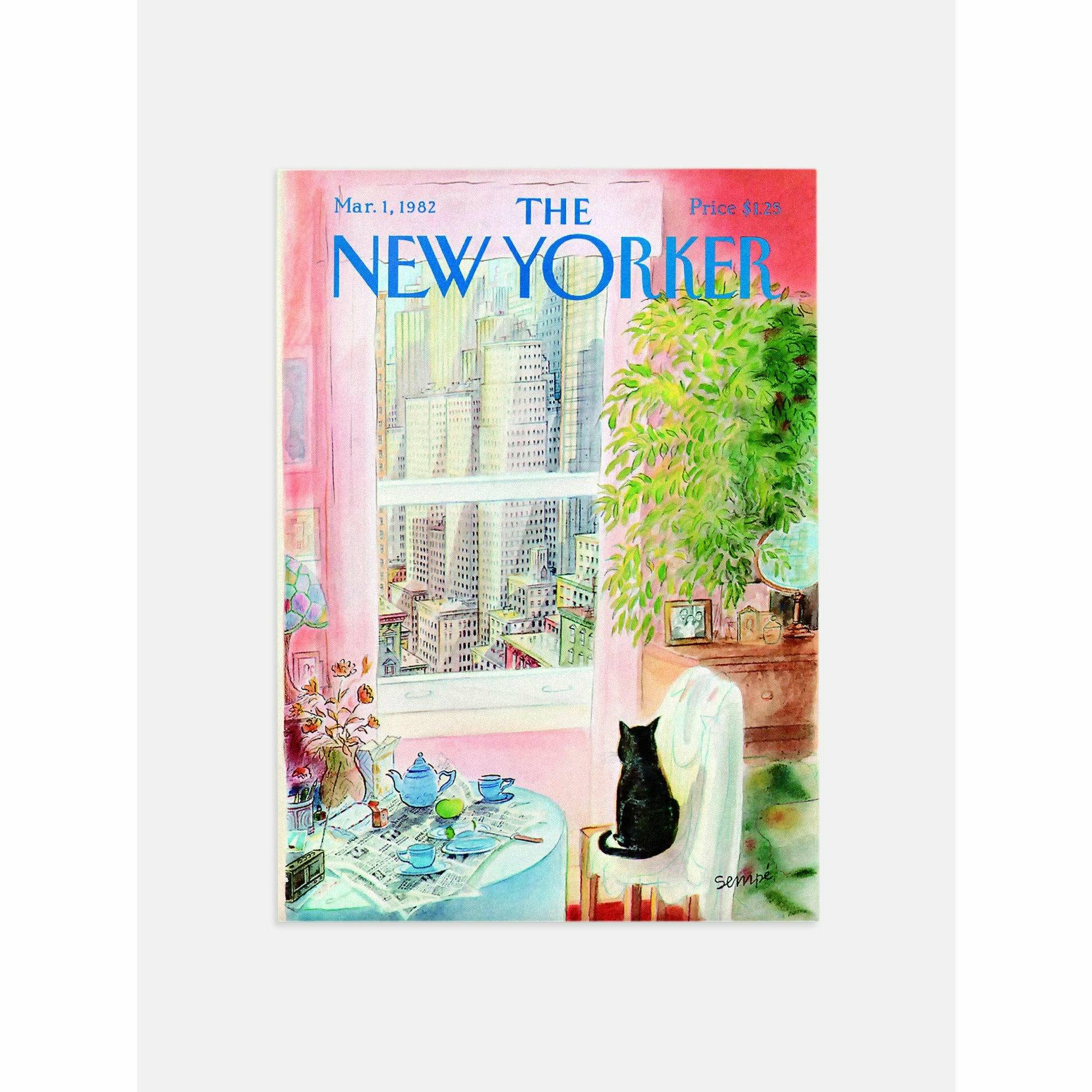 The New Yorker Poster 1982