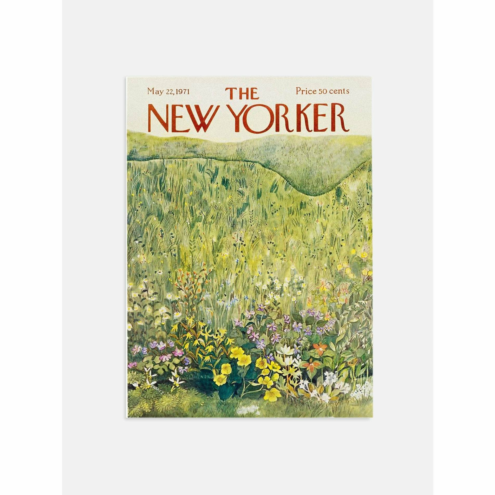 The New Yorker 1971 Poster