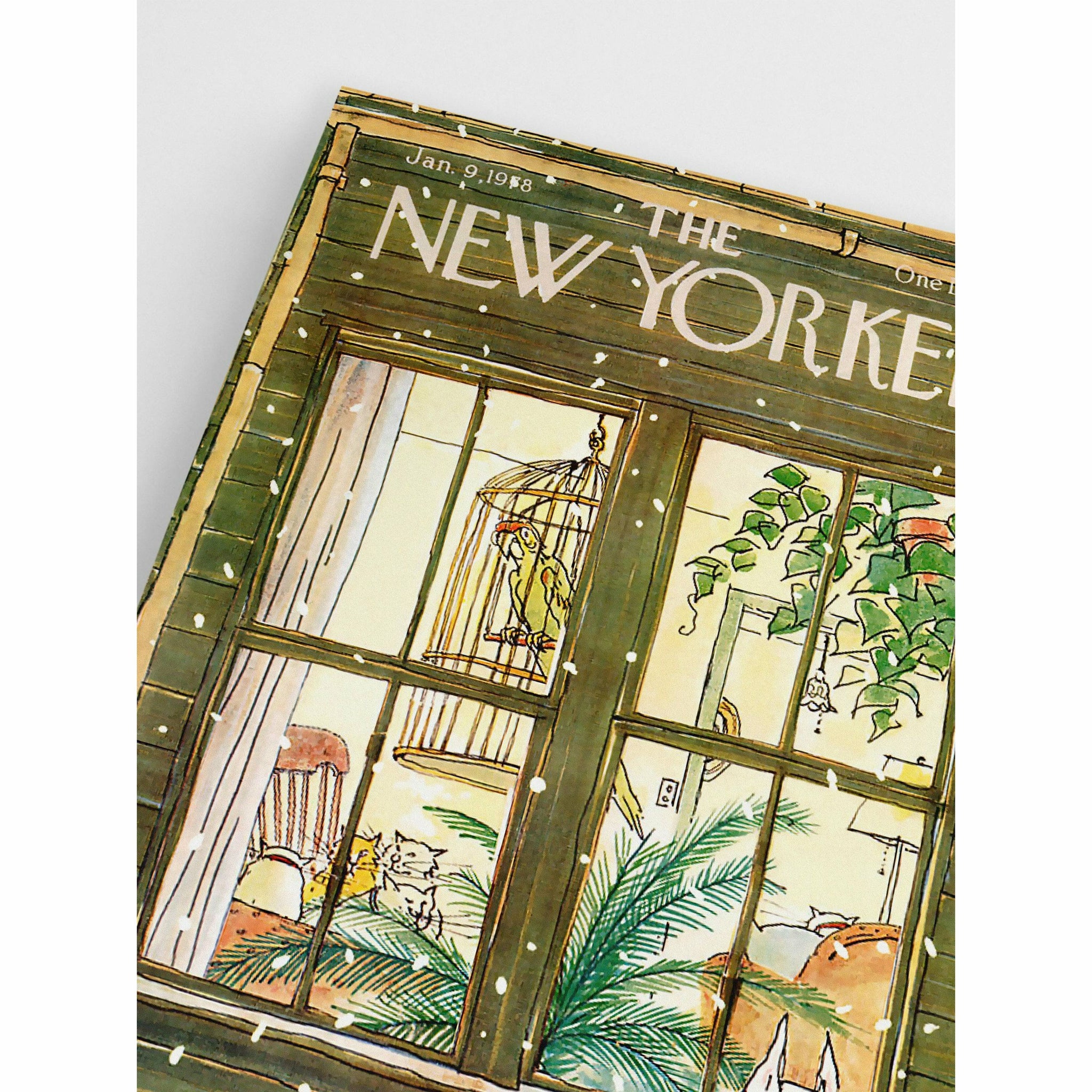 The New Yorker 1978 Poster, Looking In