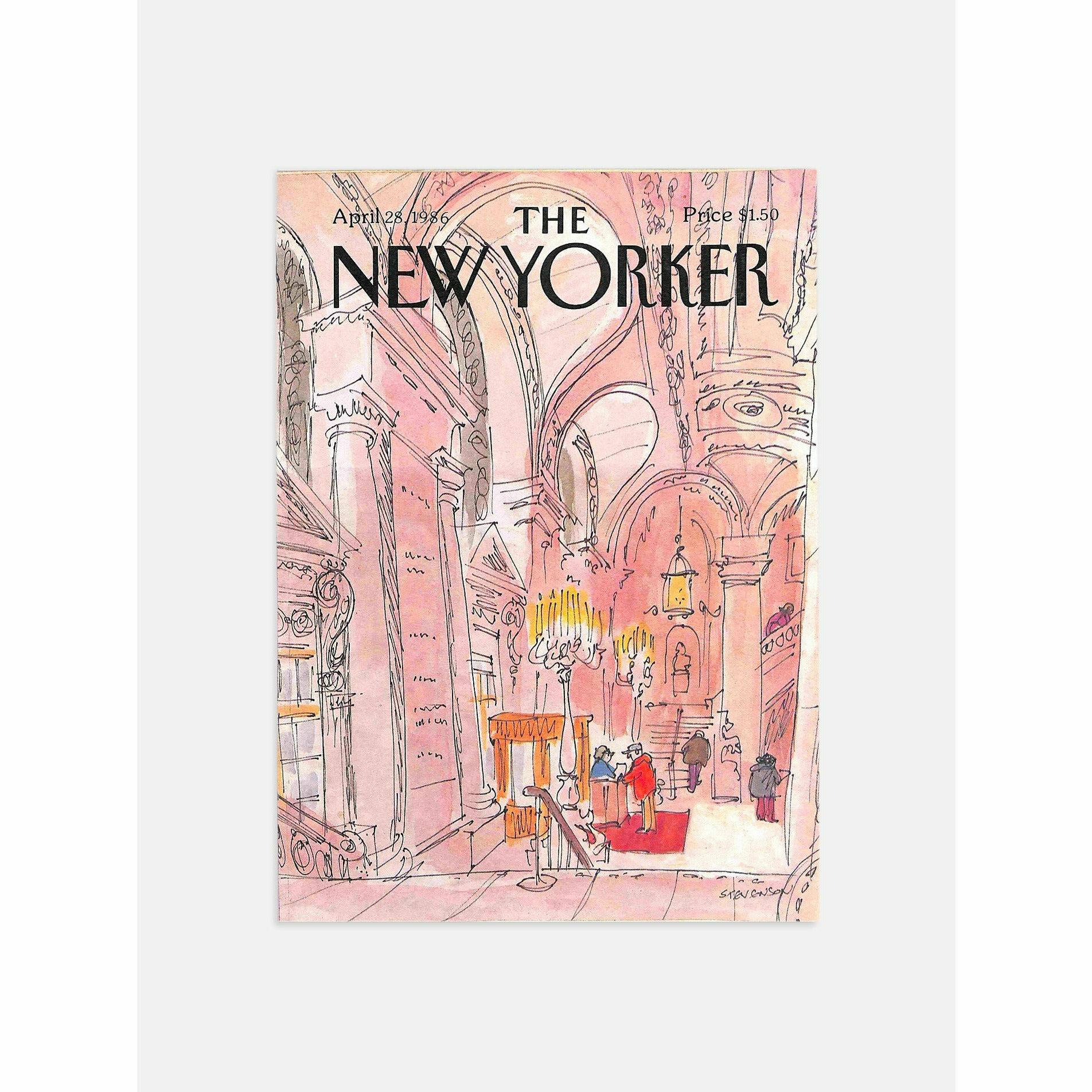 The New Yorker Poster 1986