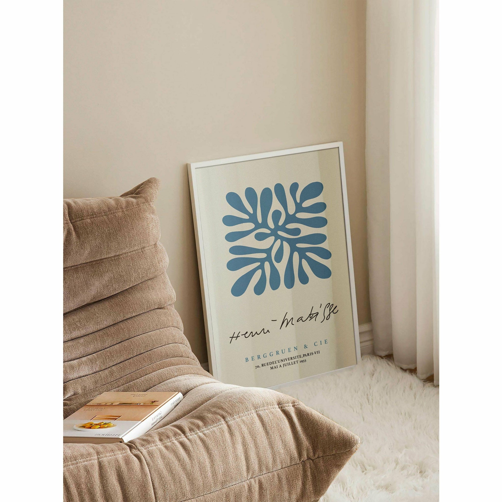 Matisse Organic Blue Poster