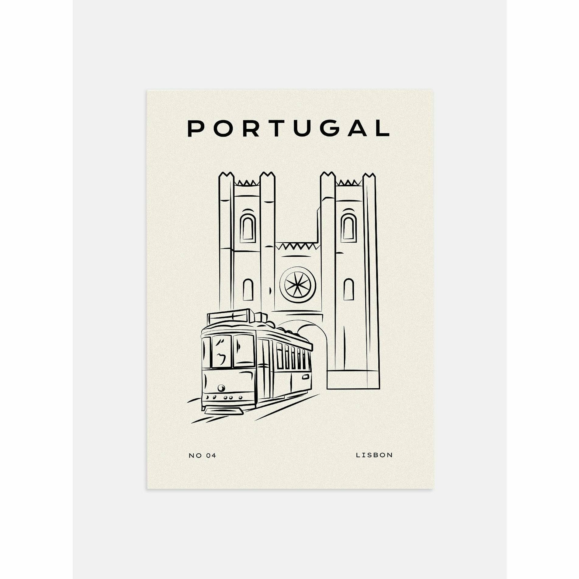 Portugal Line Art