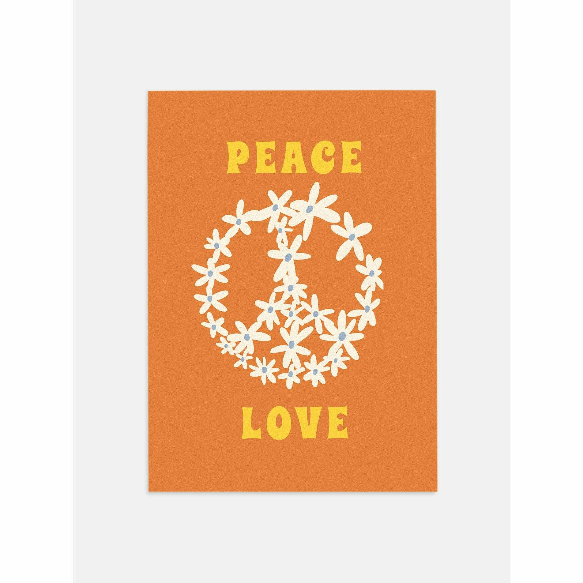 Peace Love Poster 