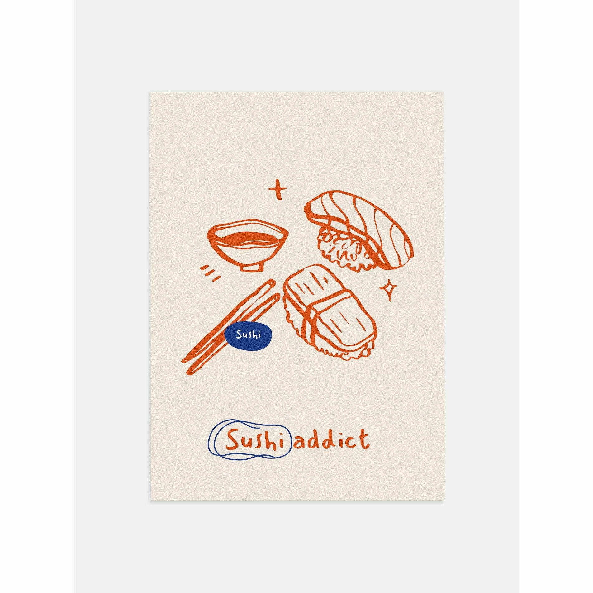 Sushi Neutral Wall Art