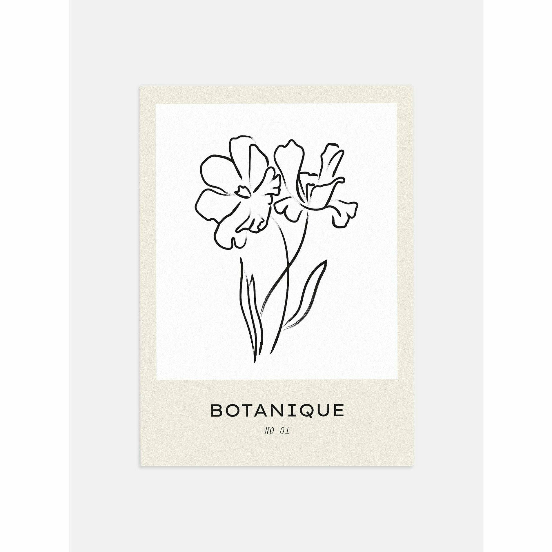 Botanique Floral Bedroom Poster