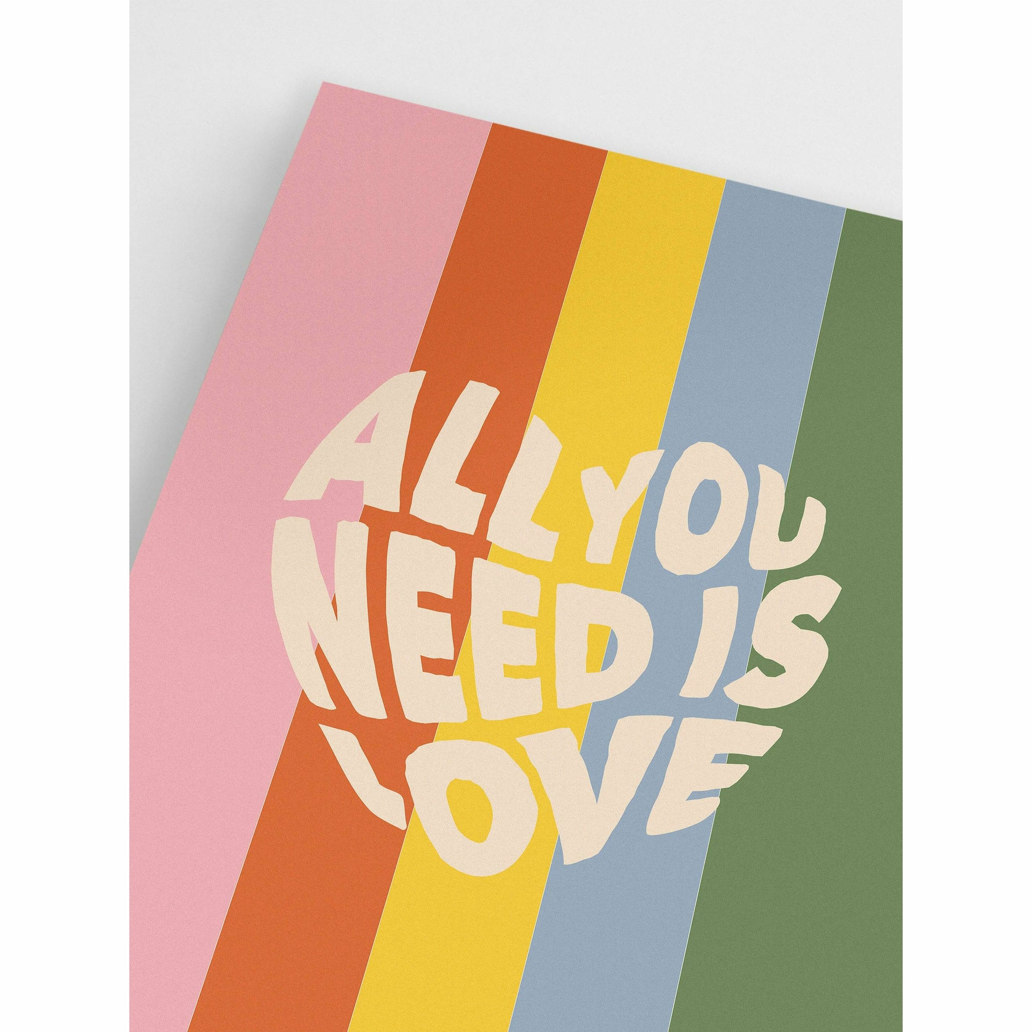 Rainbow Love Poster