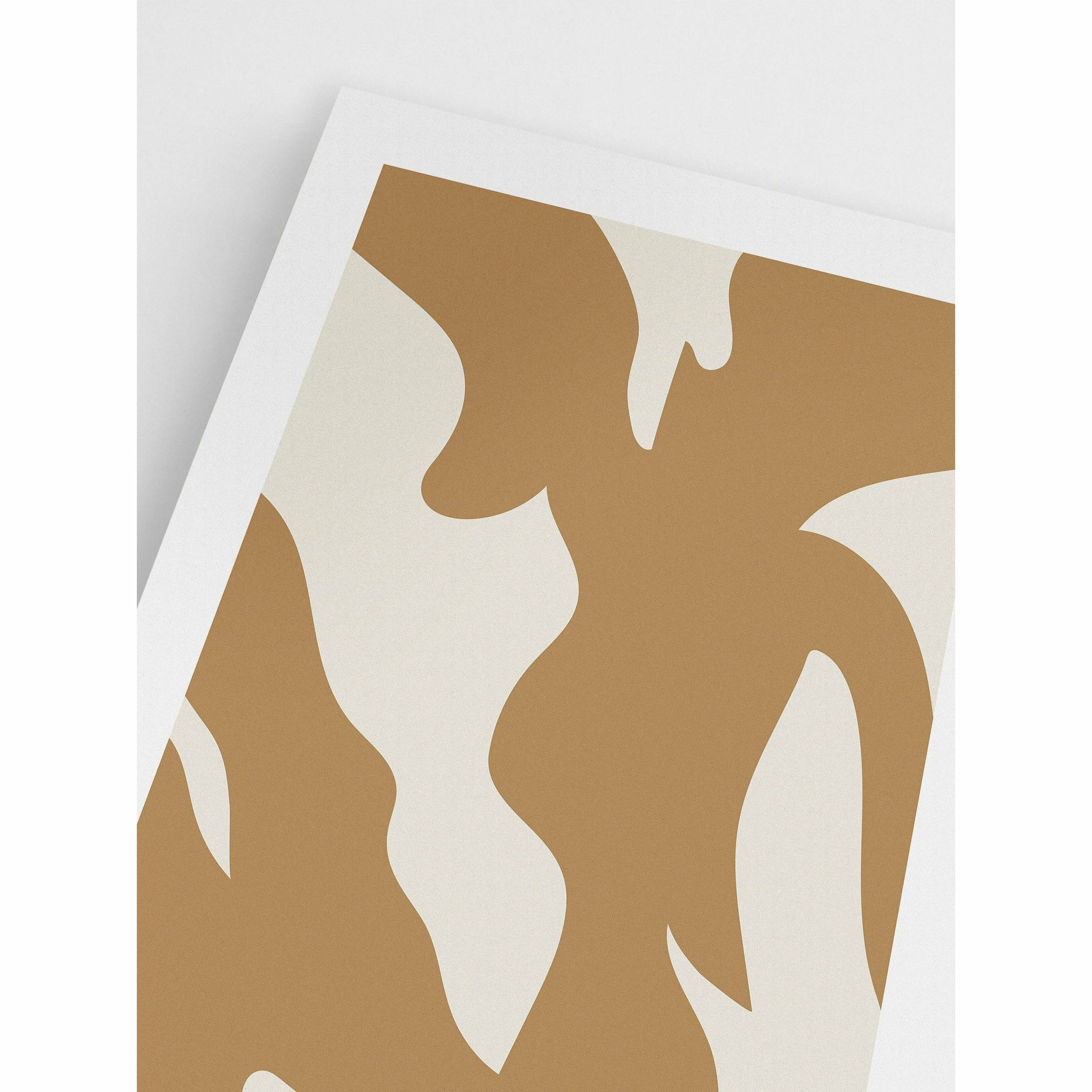 Abstract Brown Wall Art