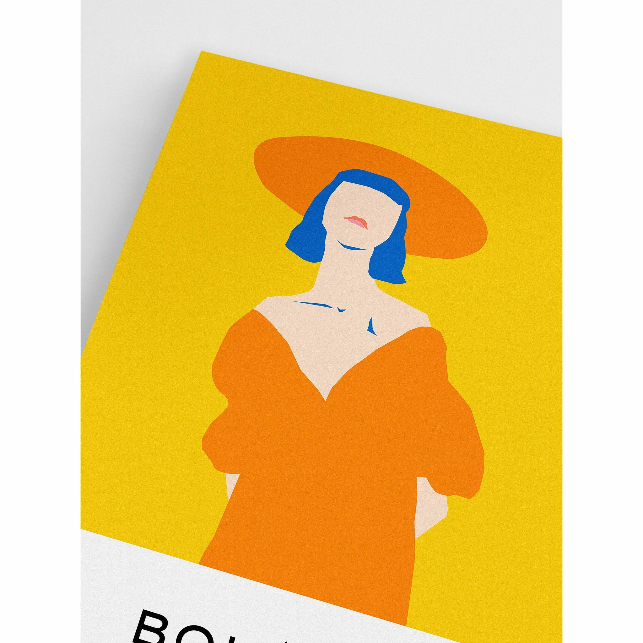 Boheme Woman Poster