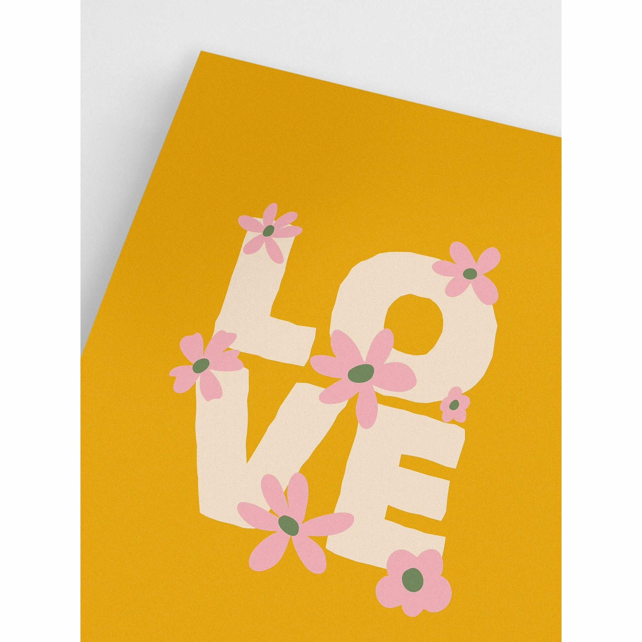 Yellow Love Poster 