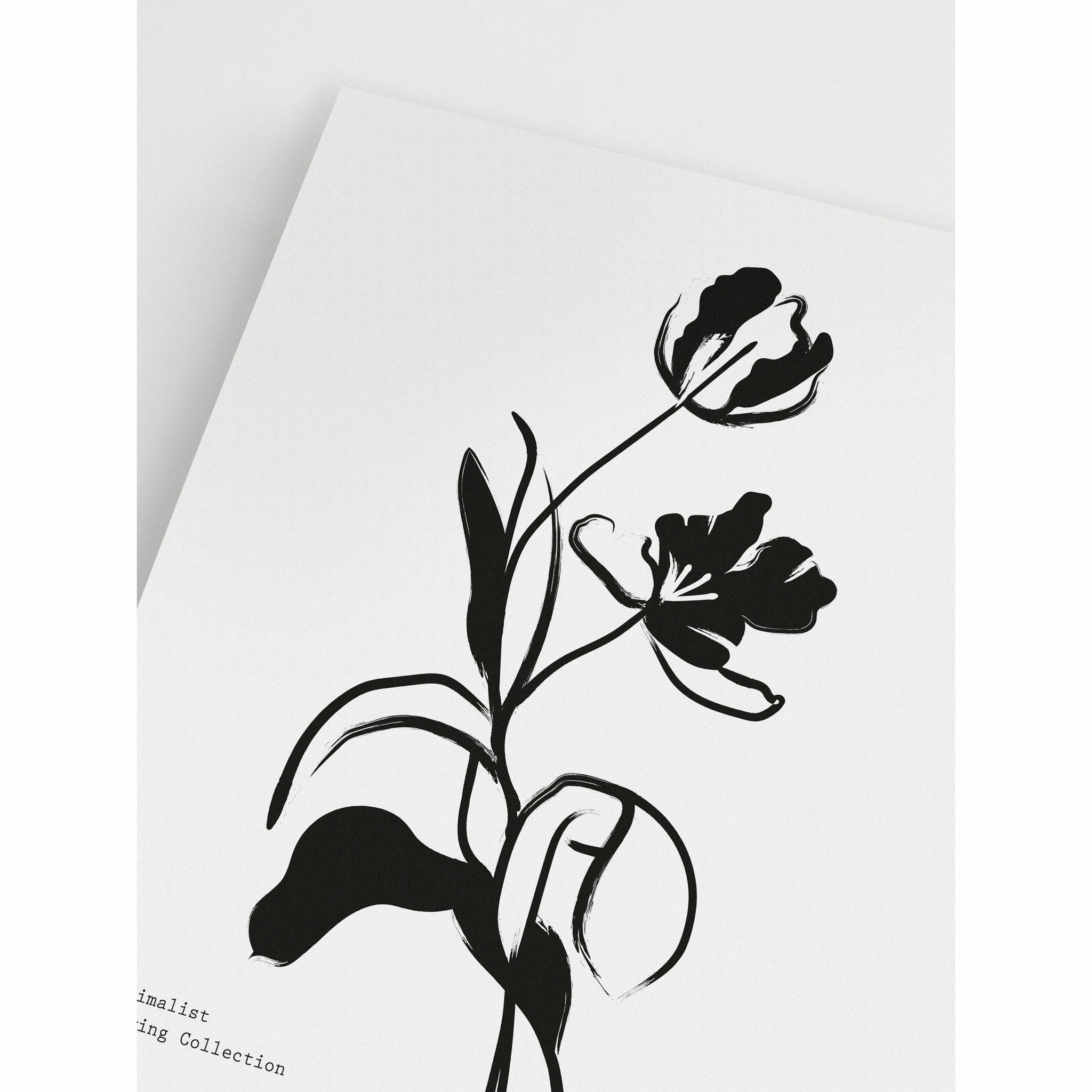 Minimalist Flower Poster