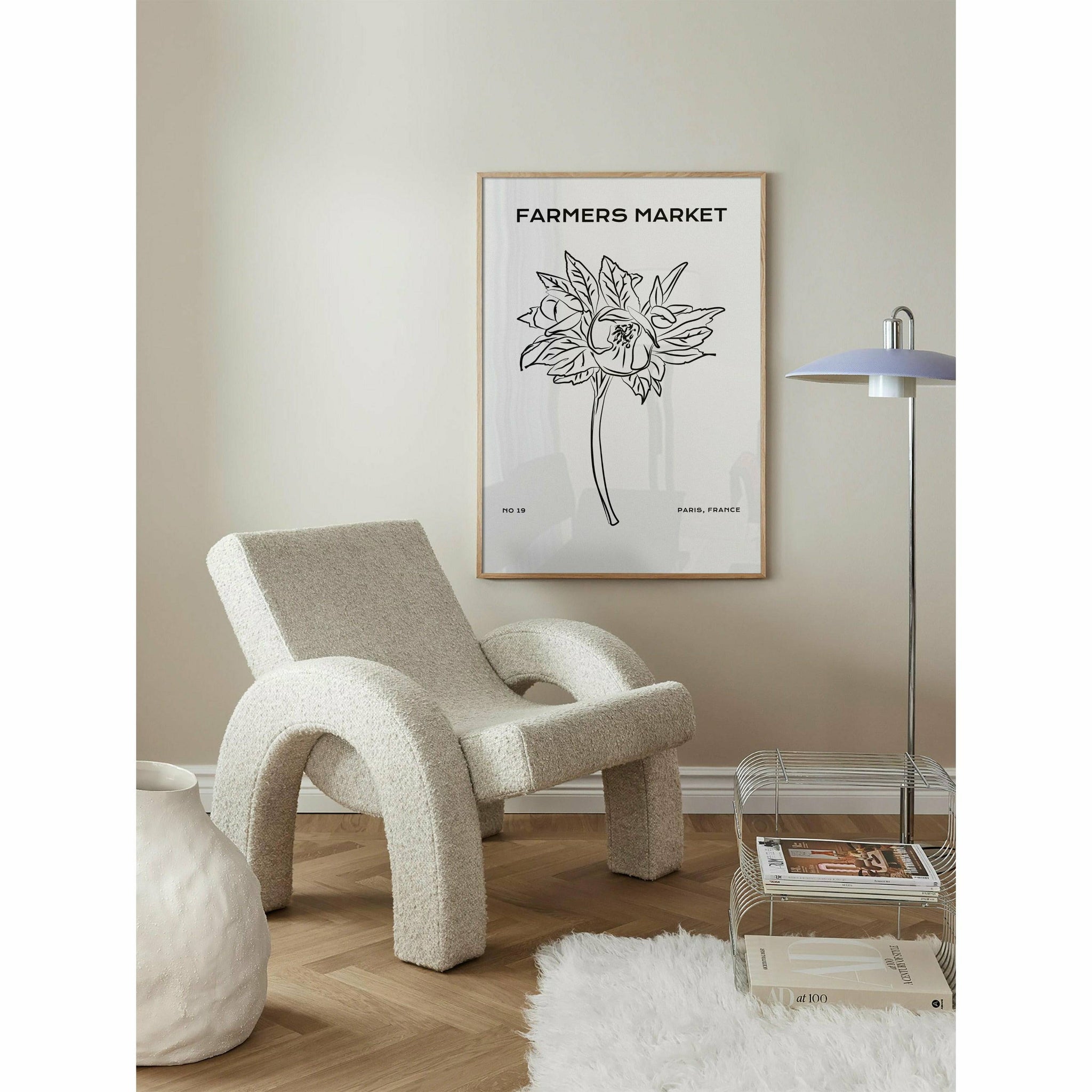 Farmer’s Market Peonies Poster