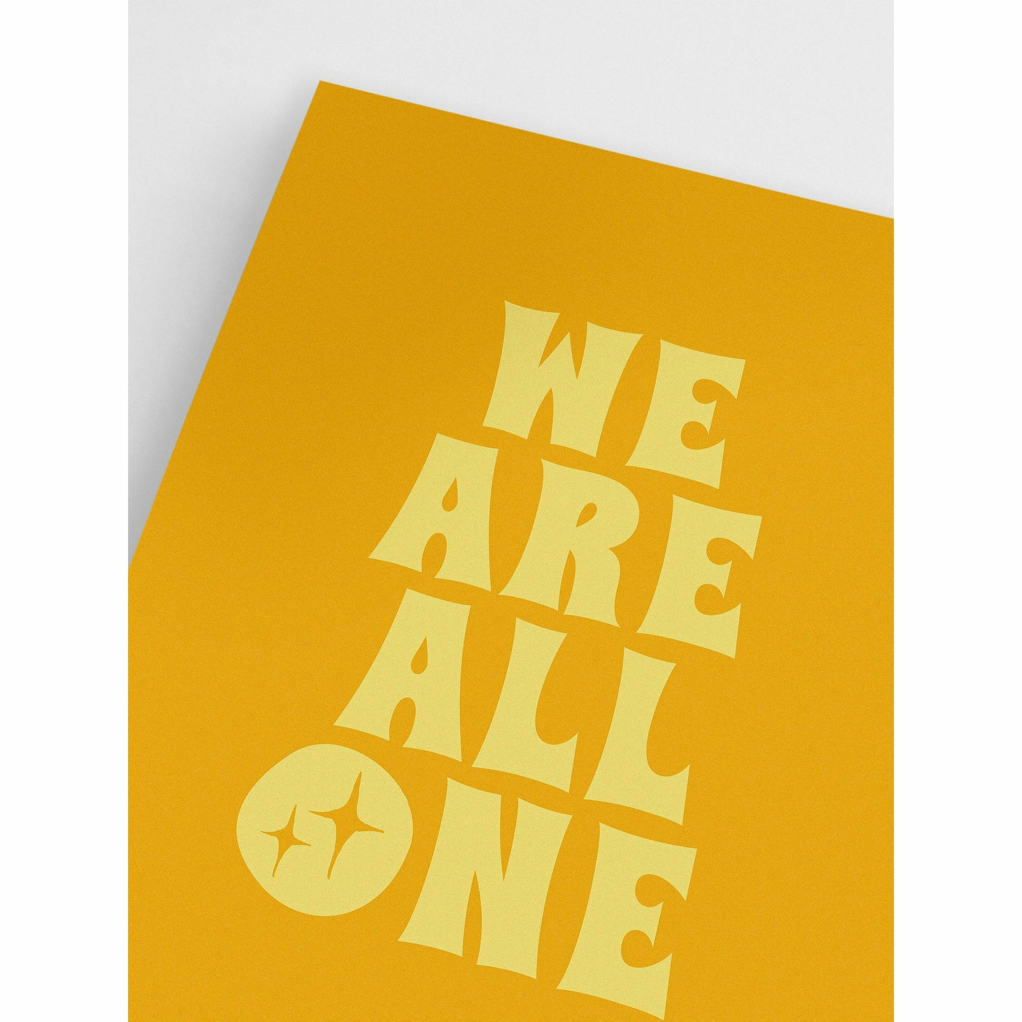 We Are All One  Poster