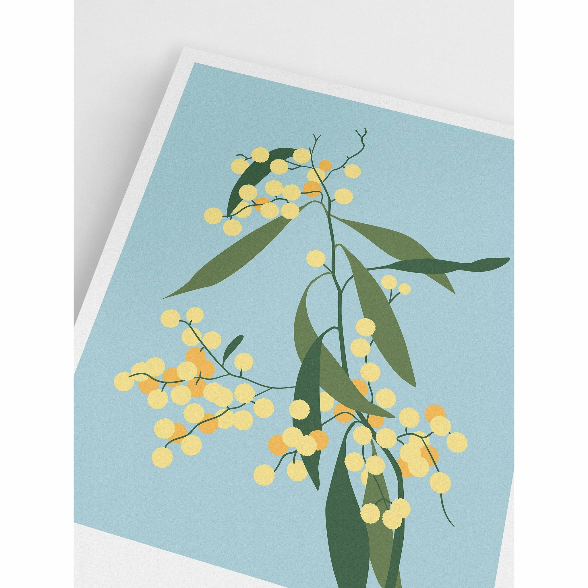 Yellow Buds Room Wall Decor