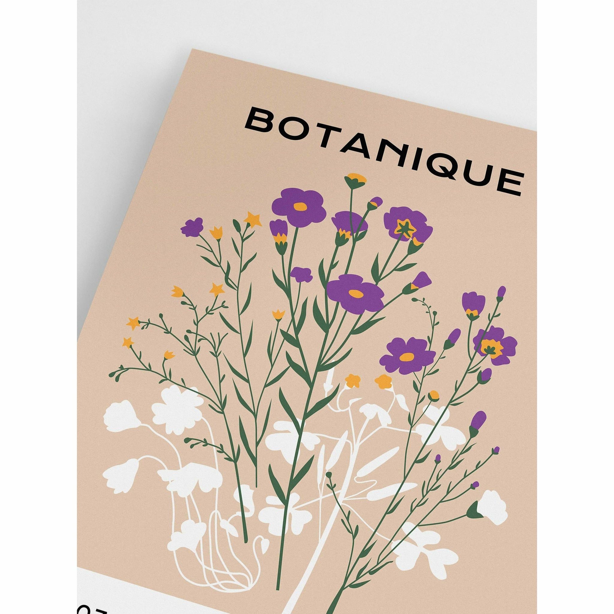 Purple Botanique Wall Art