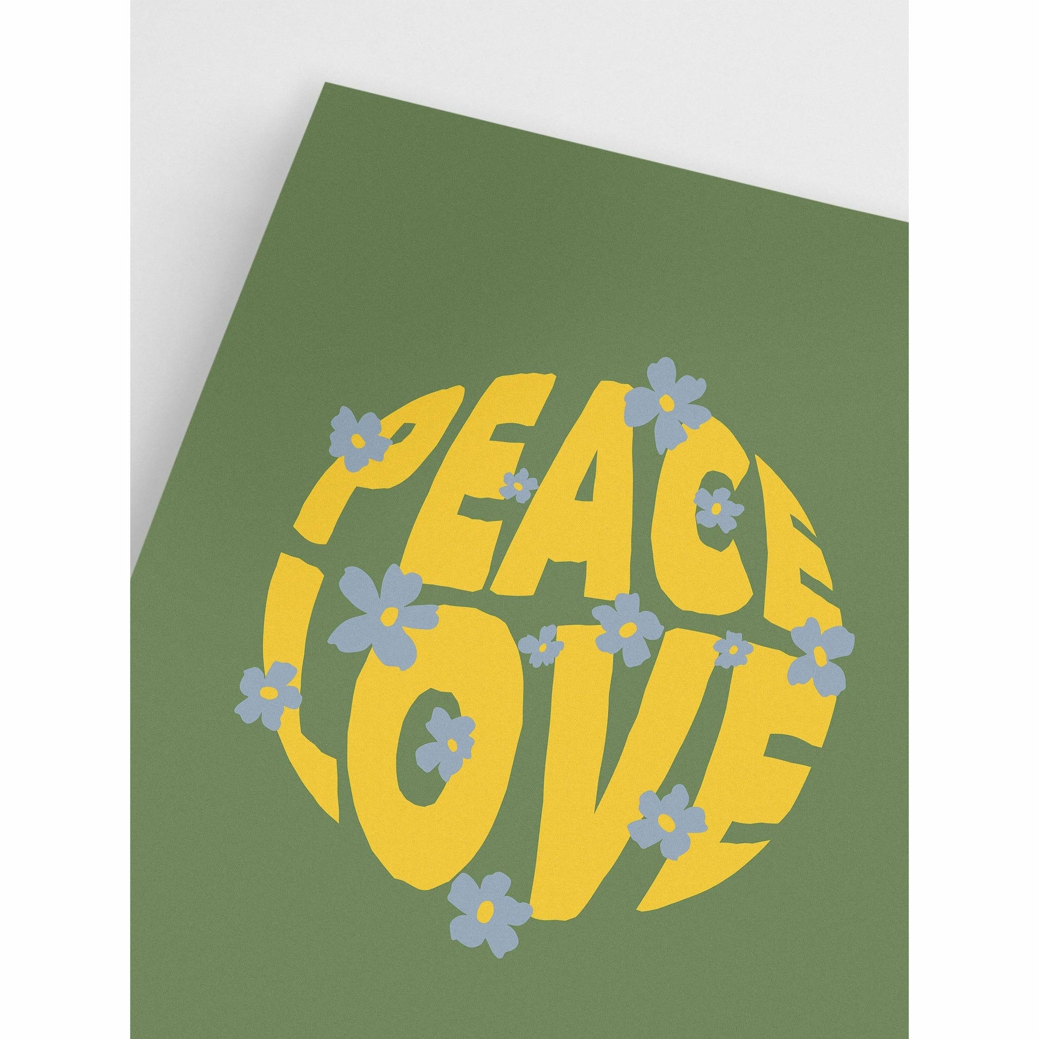 Peace Love Printable Poster