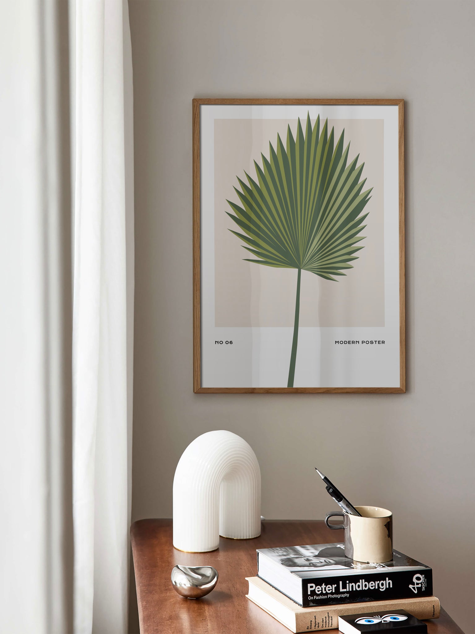 Modern Palm Print