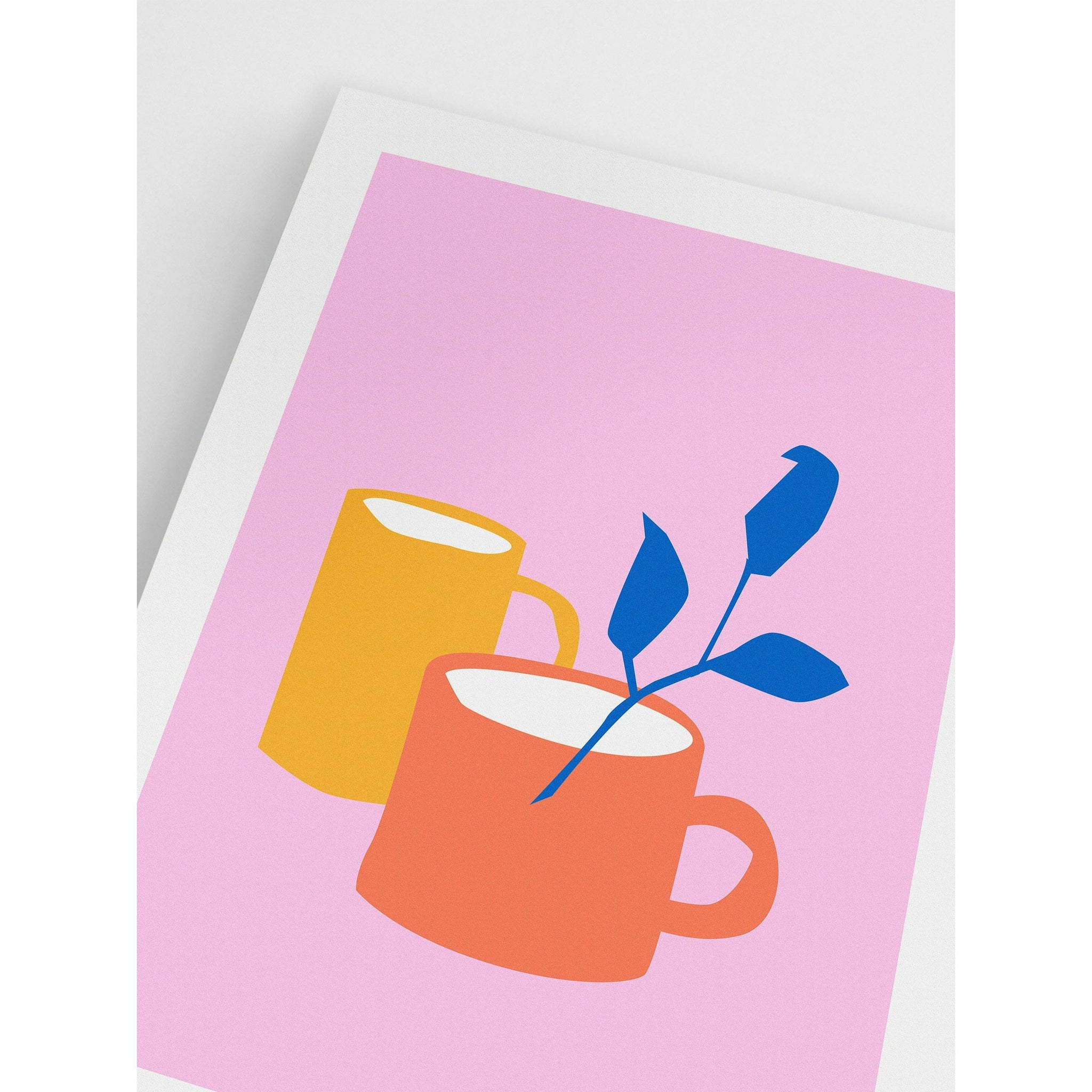 Pink Coffee Poster