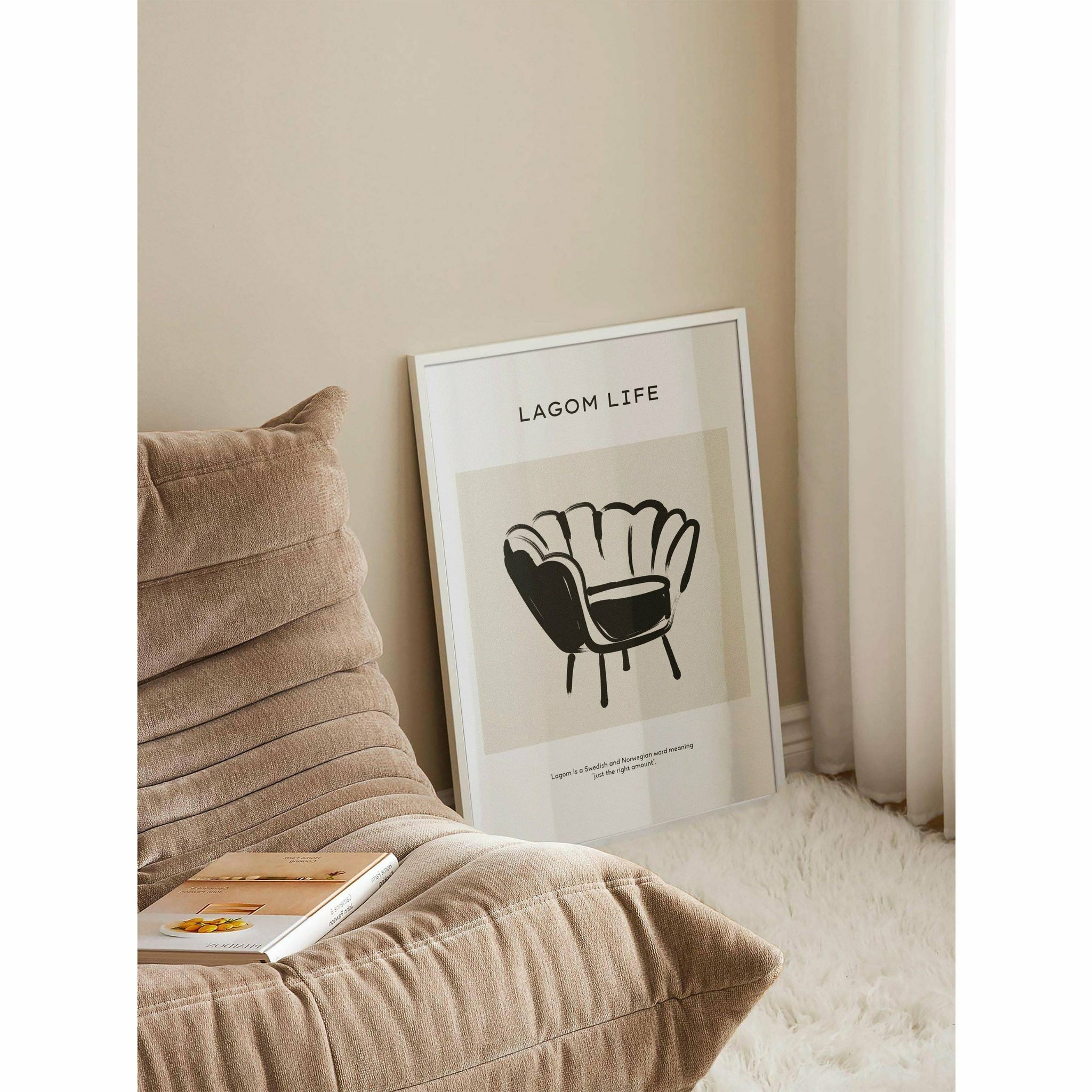 Curved Chair Wall Art