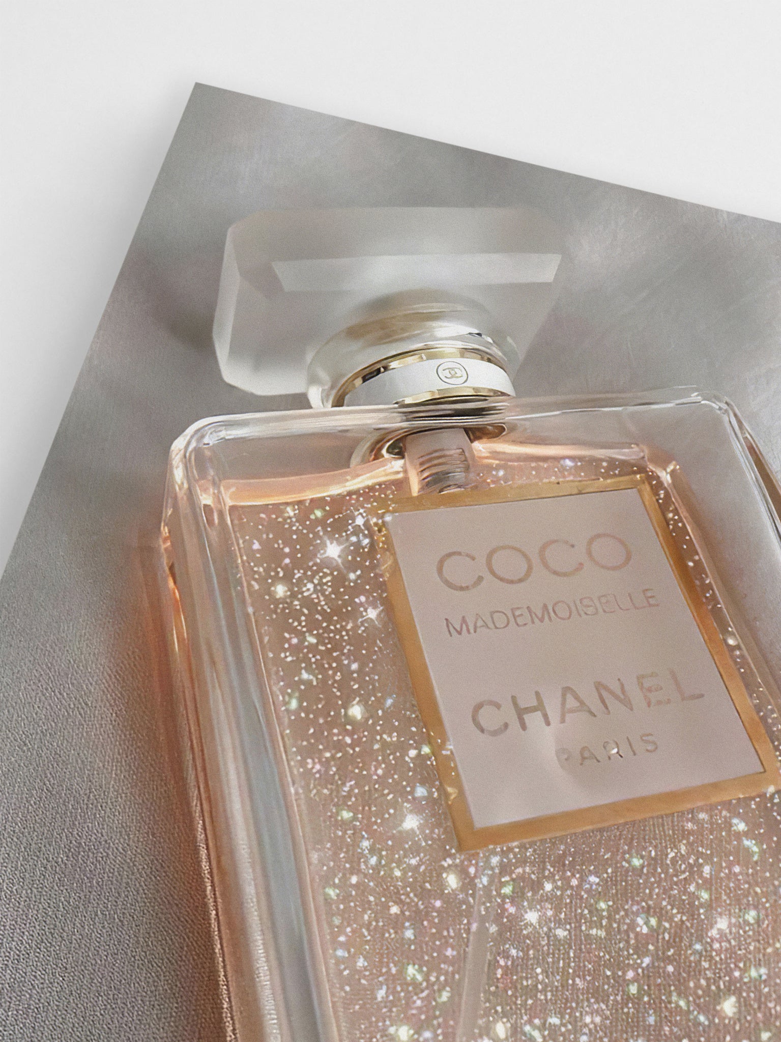 Coco Chanel Perfume wall art