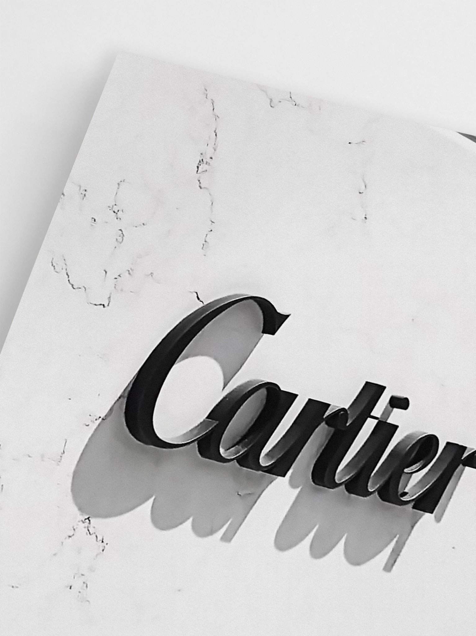 Cartier Store wall art