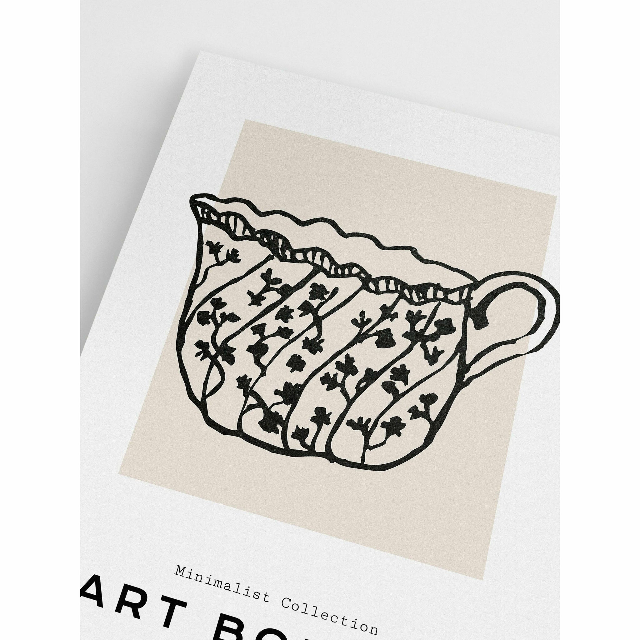 Floral Teacup Poster