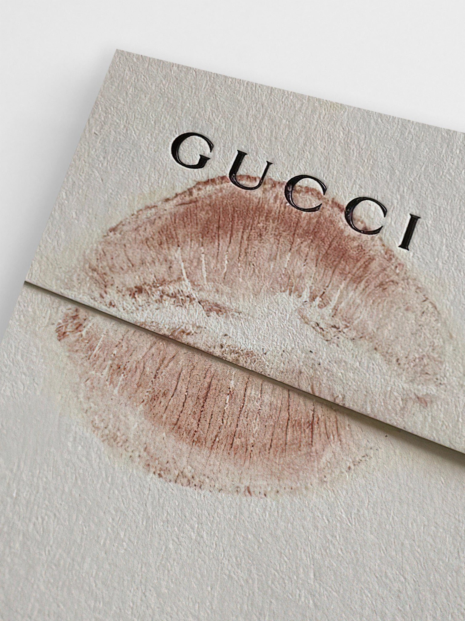 Kiss of Gucci wall art