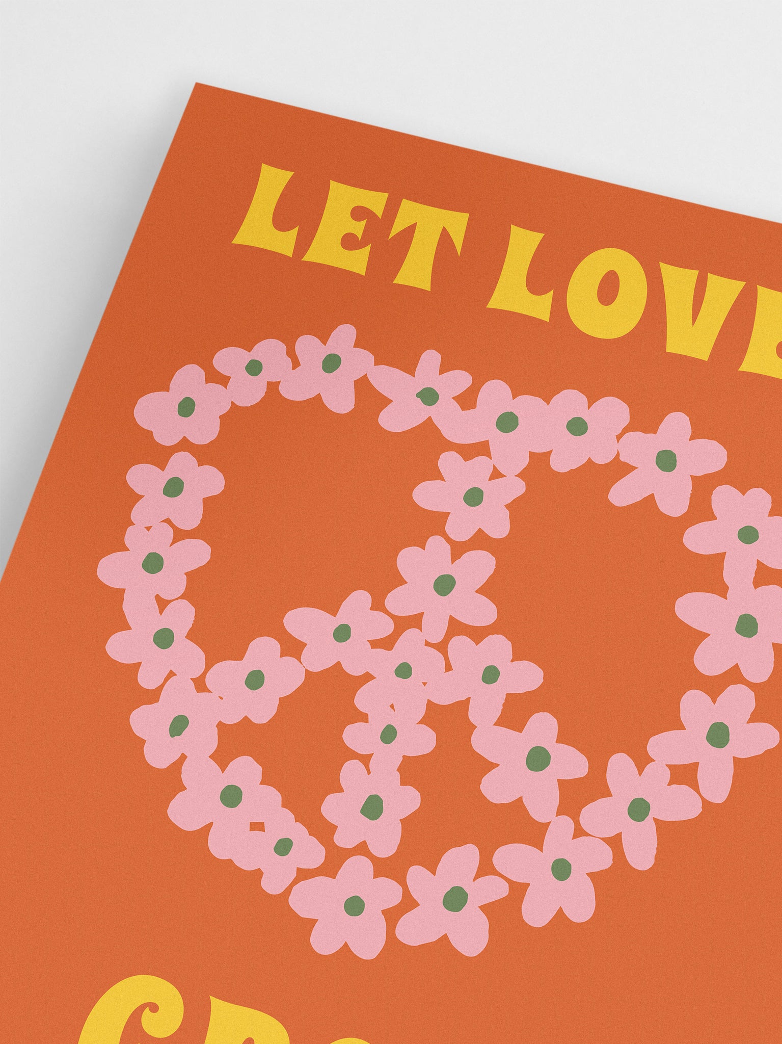 Let Love Grow wall art