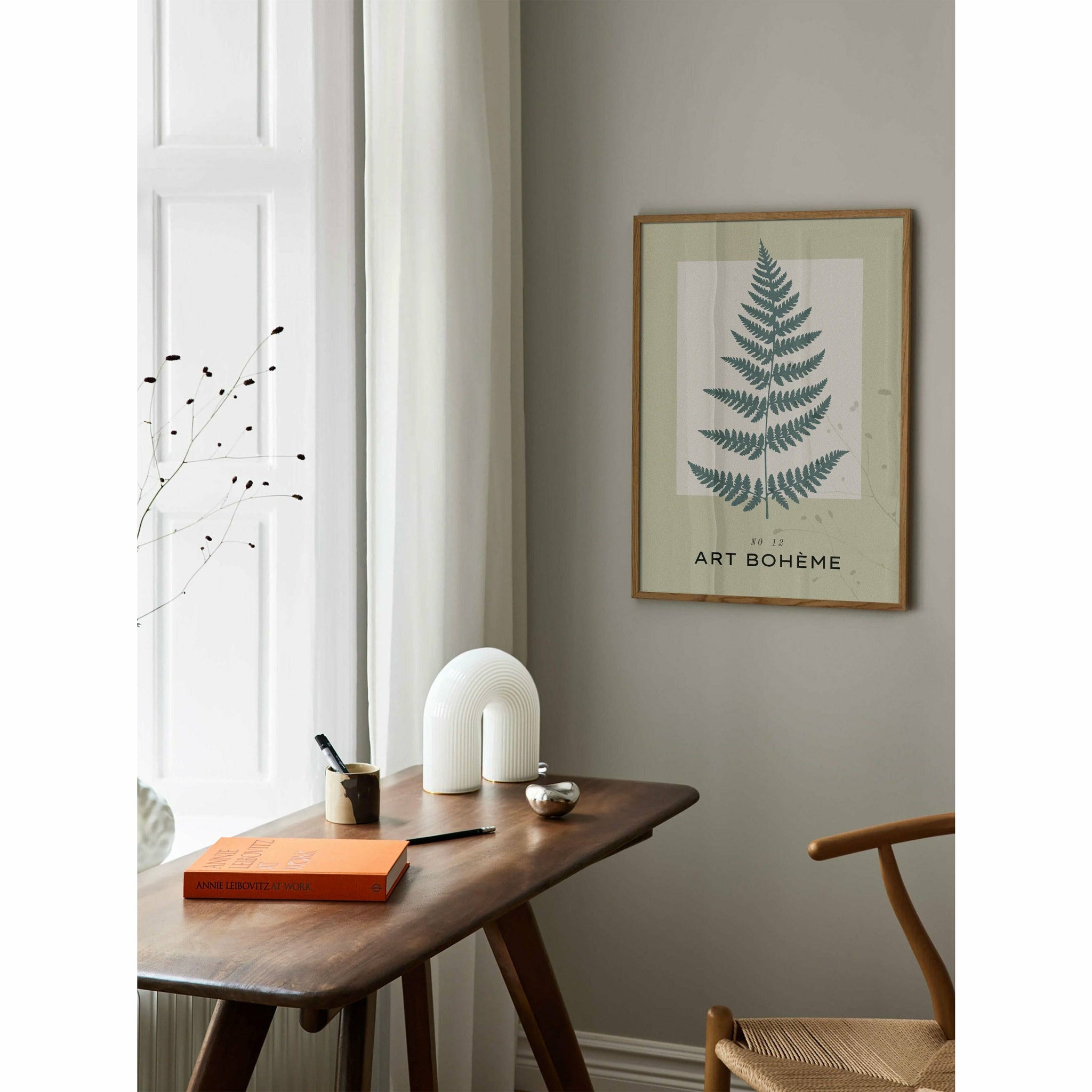 Fern Botanique Poster for Room Decor