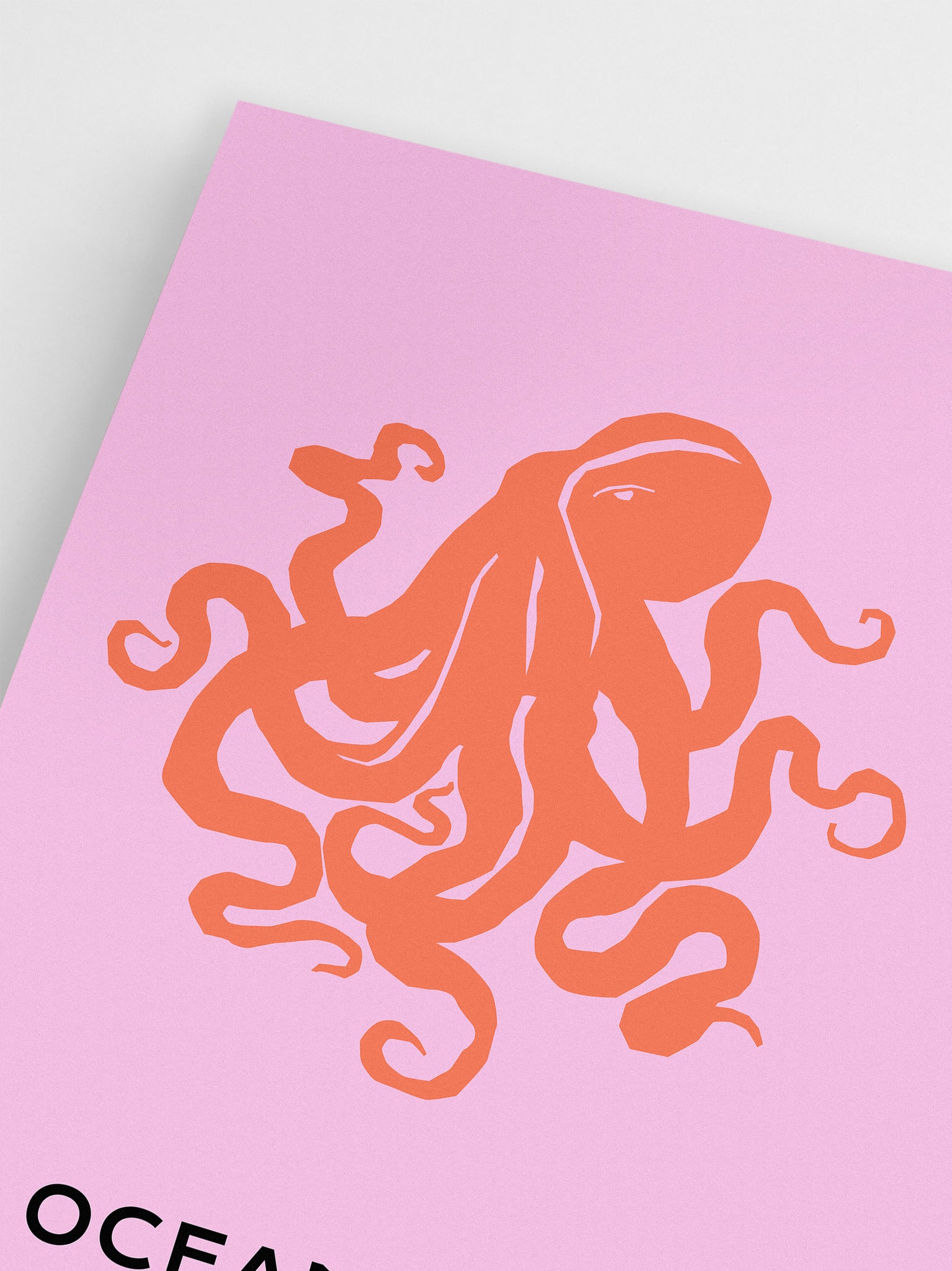 Octopus Ocean Vibes Wall Art