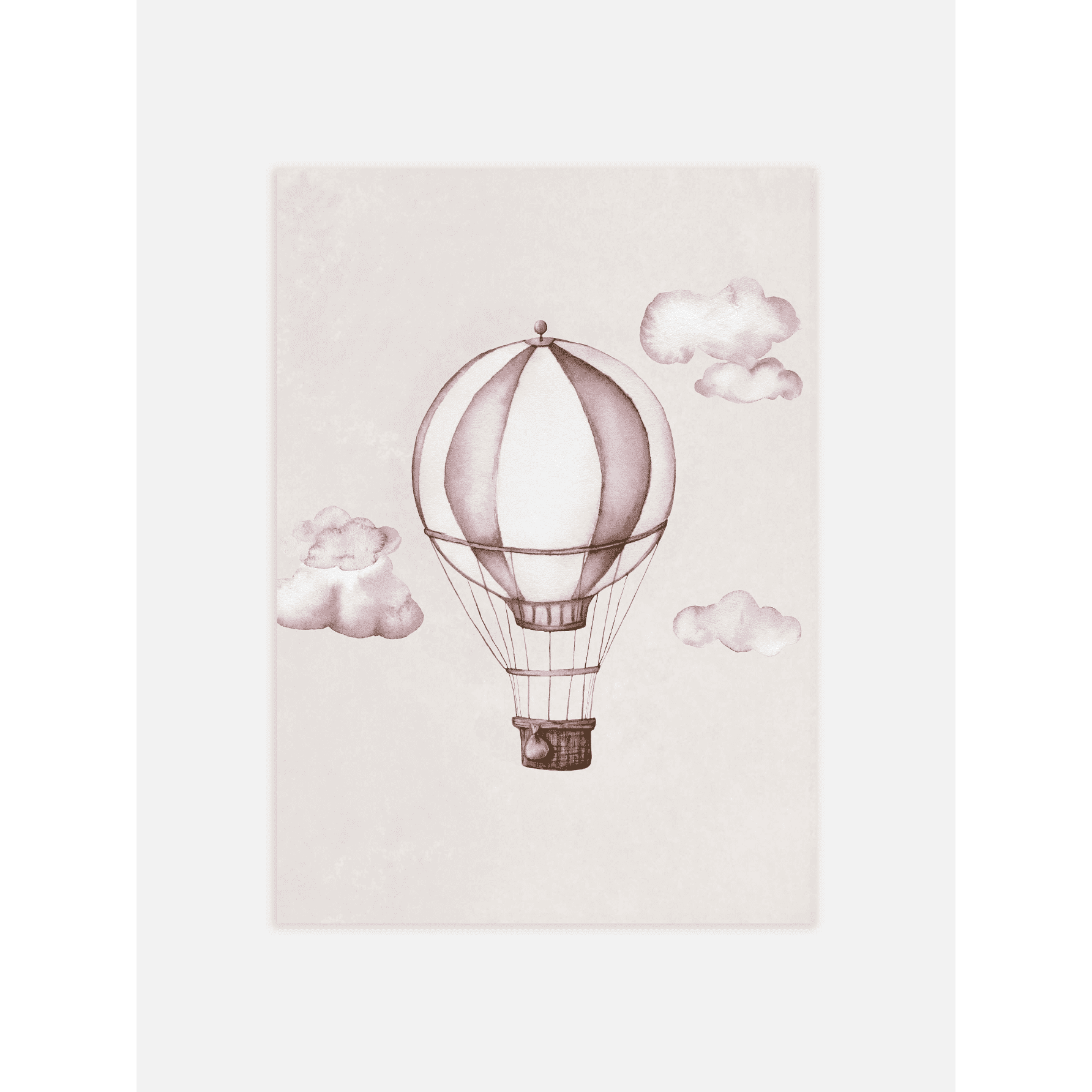 Hot Air Balloon Poster