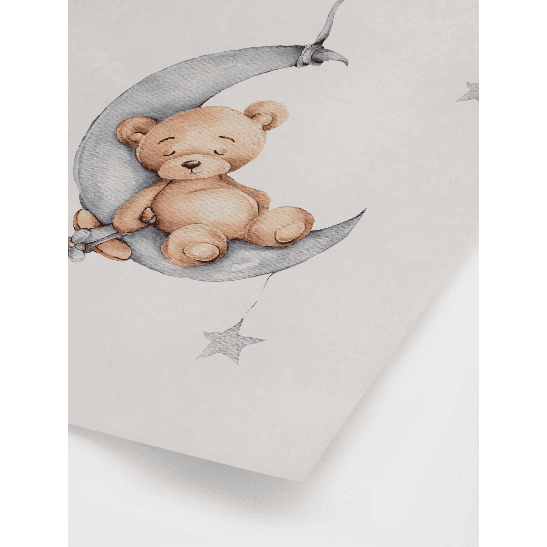 Sleeping Teddy Poster