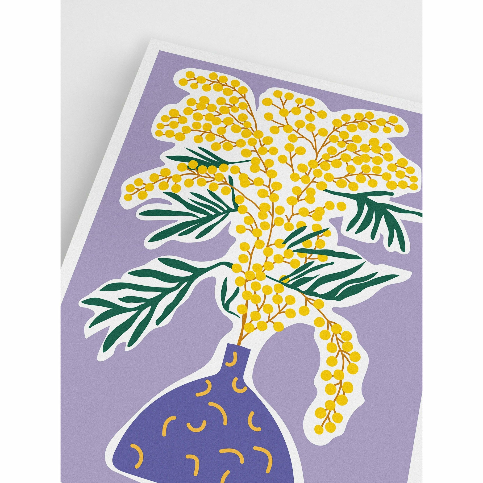 Yellow Floral Collection Poster